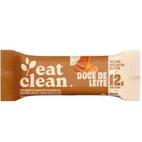 Barra de Proteina DUX Eat Clean 12g Proteina Sabor Doce de Leite 45g